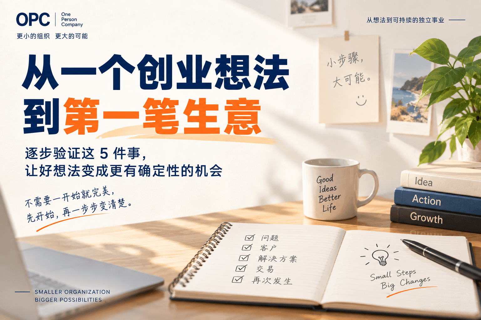 从一个创业想法到第一笔生意，你需要验证这5件事封面图